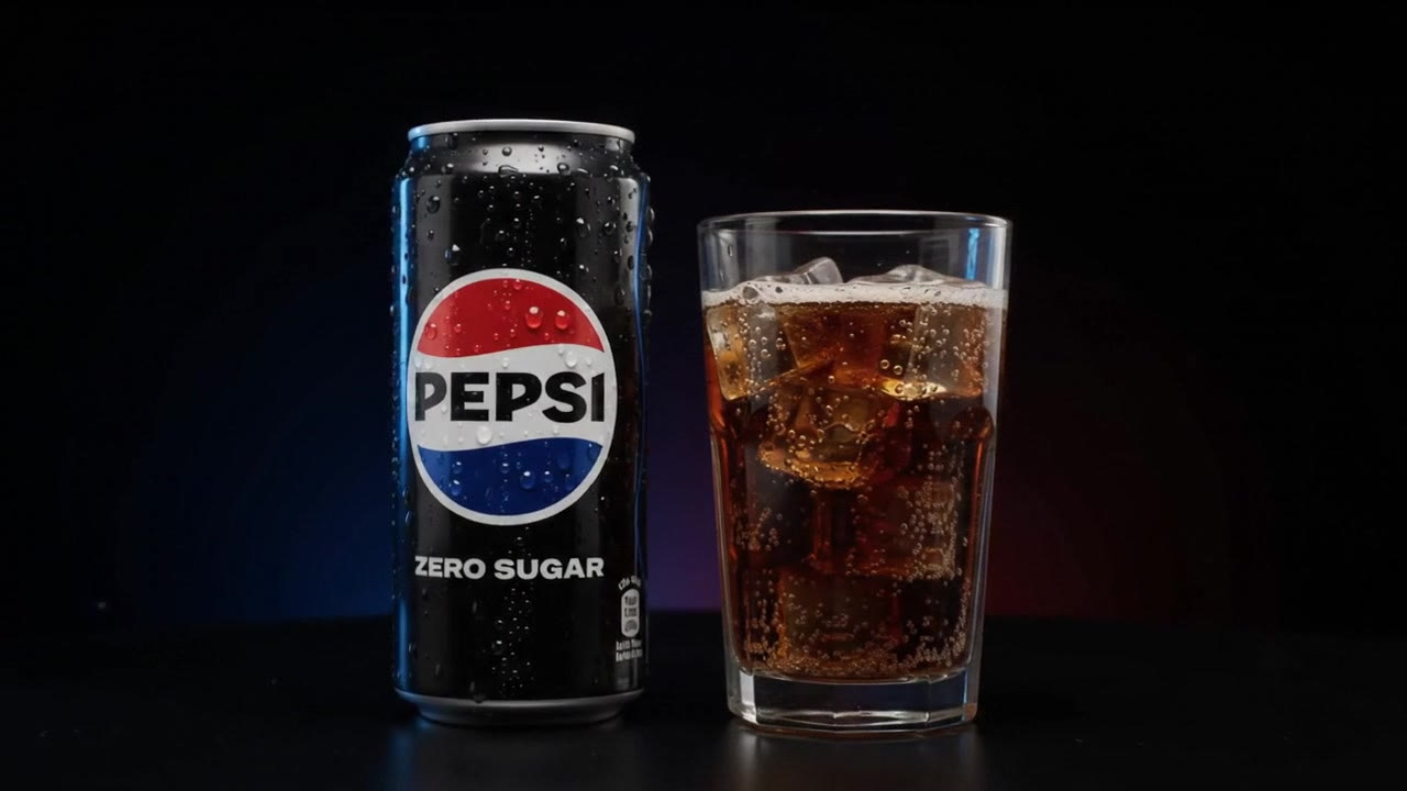 Pepsi Zero Sugar Cinematic Scroll Demo