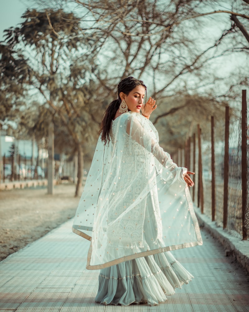Gul-e-Bagh Imperial Crimson Silk Saree